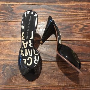 Marc by Marc Jacobs Black Mule